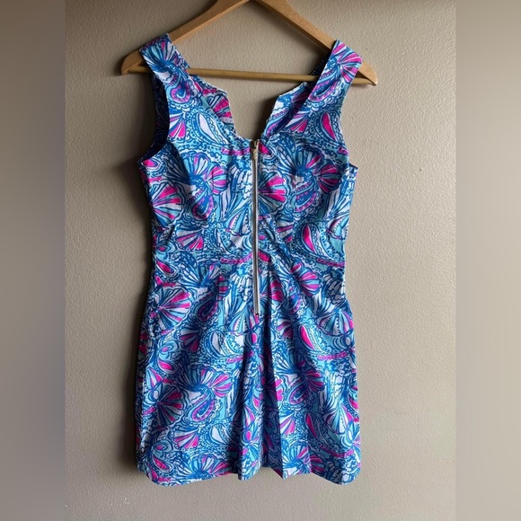 Lilly Pulitzer 20th Anniversary Collection Women’s mini Floral Dress Size 4 - Picture 6 of 11